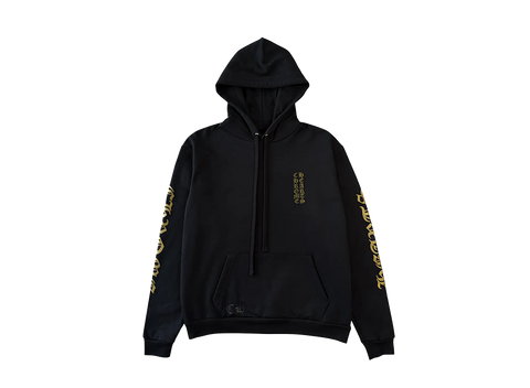Chrome Hearts Vertical Logo Hoodie Army/Black