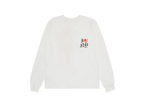 Chrome Hearts I Love NY Long Sleeve T-Shirt White (Pre-Owned)