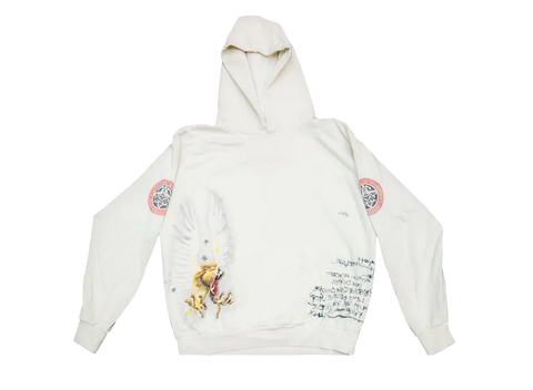 Travis Scott Circus Maximus Europe Tour 2024 Hoodie White (Pre-Owned)