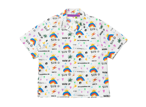 Cactus Plant Flea Market Let Sunshine Do Button Up Shirt (Pre-Owned)