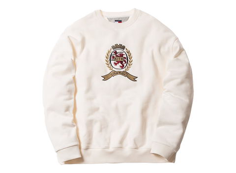 Kith x Tommy Hilfiger Crest Crewneck Ivory (Pre-Owned)
