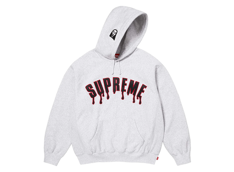 Supreme Ghostface Arc Hooded Sweatshirt Ash Grey (Pre-Owned)