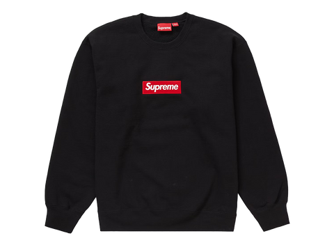 Supreme Box Logo Crewneck (FW22) Black (Pre-Owned)