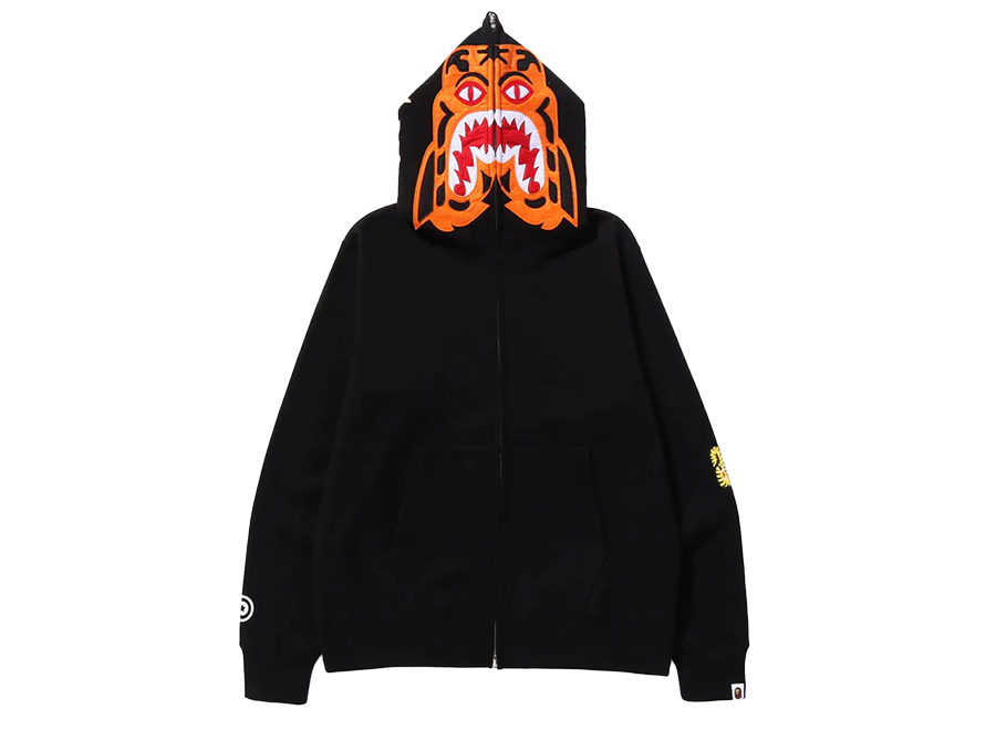 A Bathing Ape Tiger Full Zip Hoodie