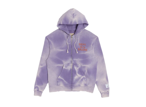 Gallery Dept. French Zip Hoodie Purple (Pre-Owned)