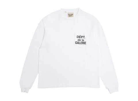 Gallery Dept. French Longsleeve T-Shirt White (Pre-Owned)
