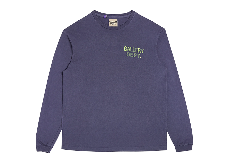 Gallery Dept. Souvenir Longsleeve T-Shirt Navy (Pre-Owned)