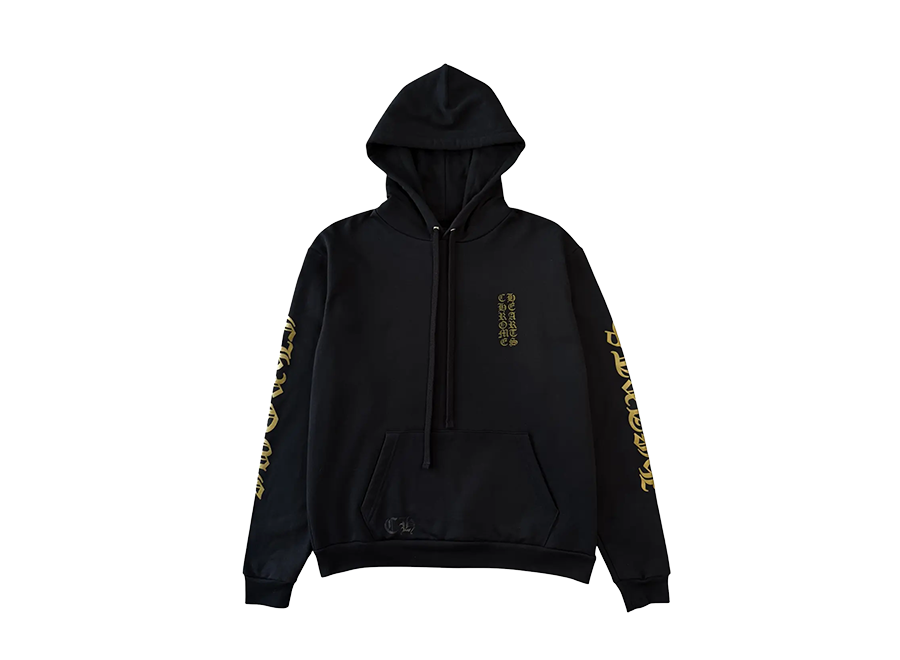Chrome Hearts Vertical Logo Hoodie Army/Black