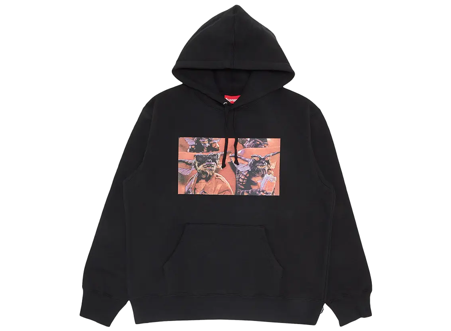 Supreme Gremlins Hooded Sweatshirt Black