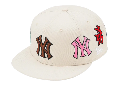 Supreme New York Yankees Kanji New Era Fitted Hat Tan