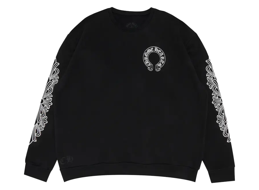 Chrome Hearts Horseshoe Crewneck Black (Pre-Owned)