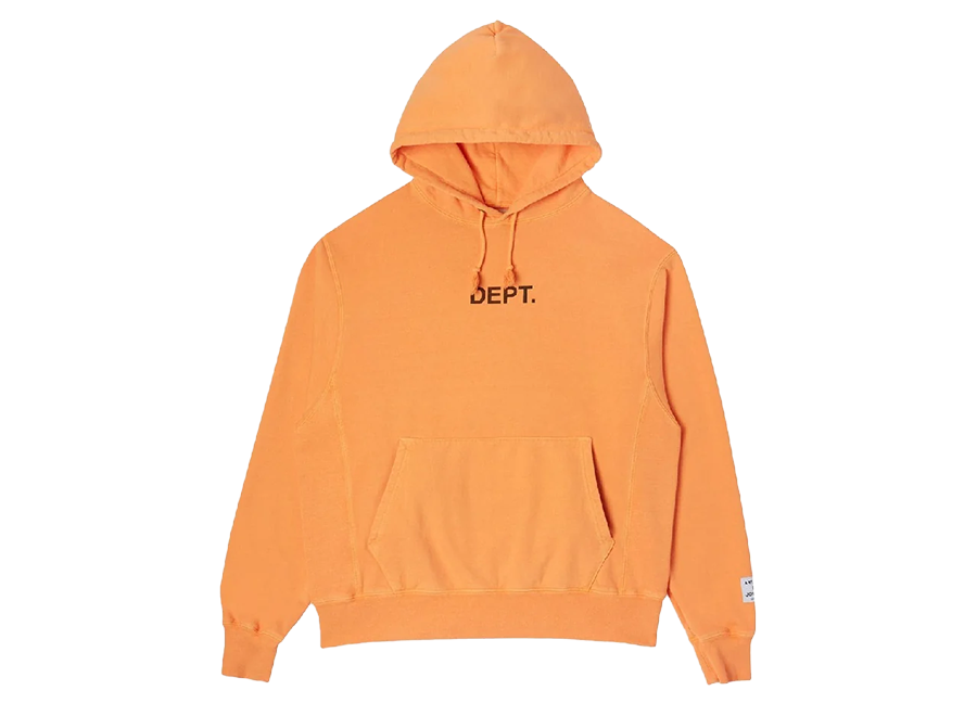 Gallery Dept. Logo Hoodie Flo Orange (Pre-Owned)