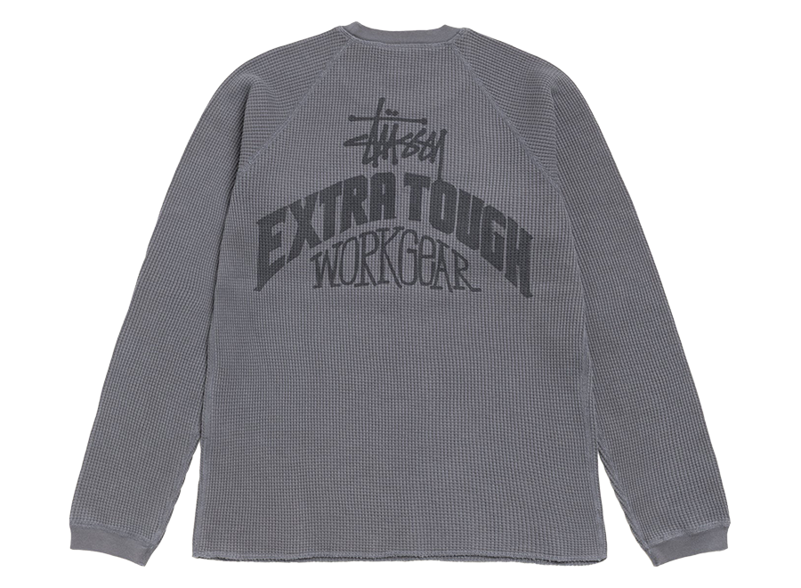 Stussy Extra Tough Waffle Thermal Grey (Pre-Owned)
