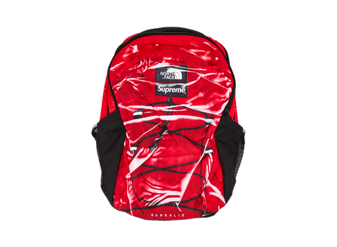 Supreme The North Face Printed Borealis Trompe L'oeil Backpack Red