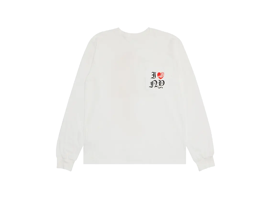 Chrome Hearts I Love NY Long Sleeve T-Shirt White (Pre-Owned)