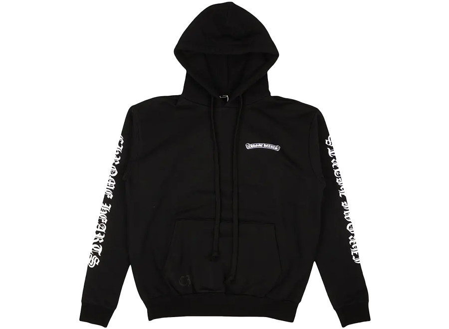Chrome Hearts Script Scroll Logo Hoodie Black (Pre-Owned)