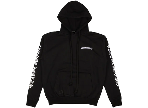 Chrome Hearts Script Scroll Logo Hoodie Black (Pre-Owned)