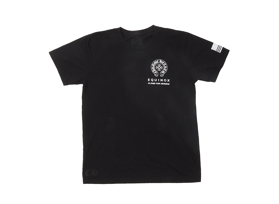 Chrome Hearts The Heroes Project Climb For Heroes T-Shirt Black (Pre-Owned)