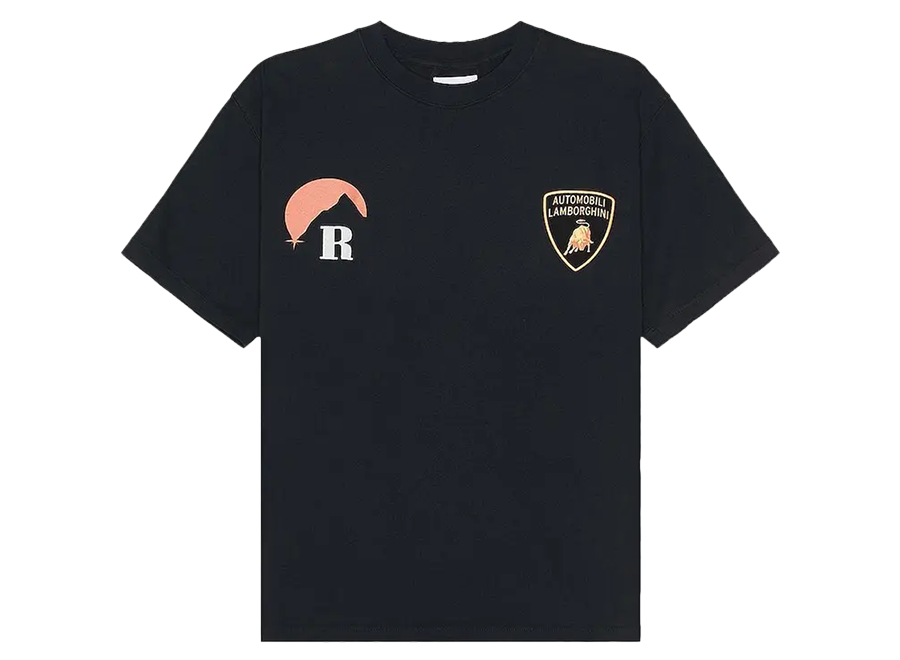 Rhude Lamborgini Moonlight Tee Black (Pre-Owned)