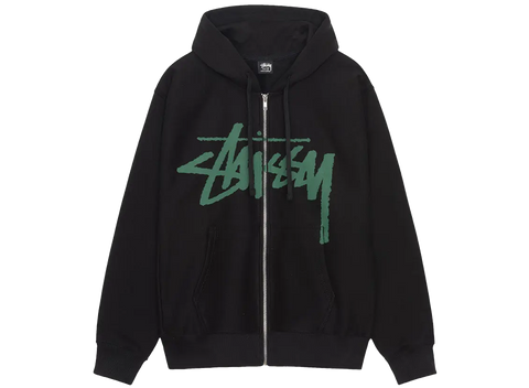 Stussy Venus Black Zip Up (Pre-Owned)