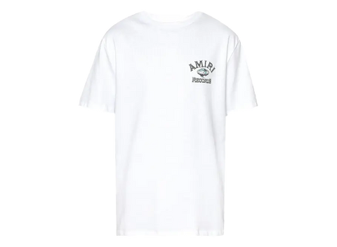 Amiri Global Records Tee 'White' (Pre-Owned)
