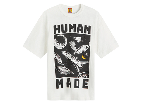 Human Made Space Tee White