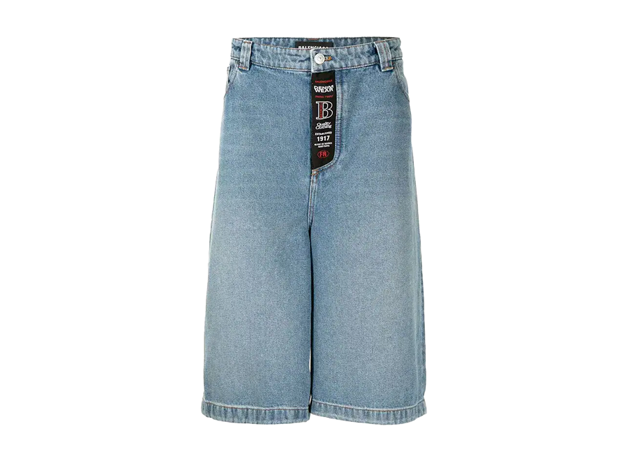 Balenciaga FW22 Skater Denim Shorts (Pre-Owned)