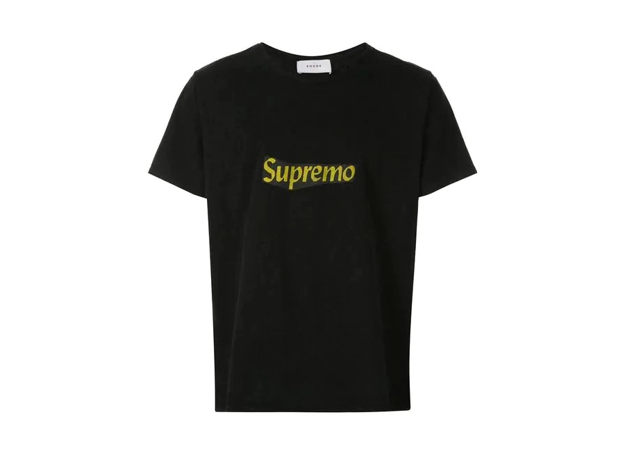 Rhude Supremo T-Shirt Black (Pre-Owned)