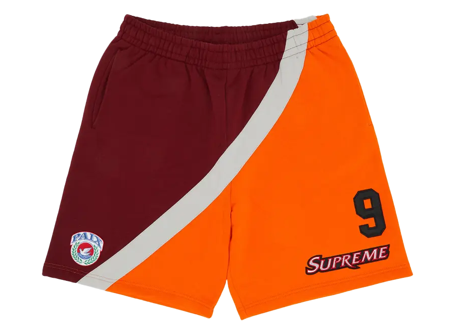 Supreme Equipe Sweatshort Dark Orange