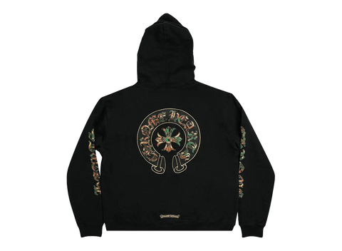 Chrome Hearts Camo Triple Cross Horseshoe Pull Over Hoodie (Pre-Owned)