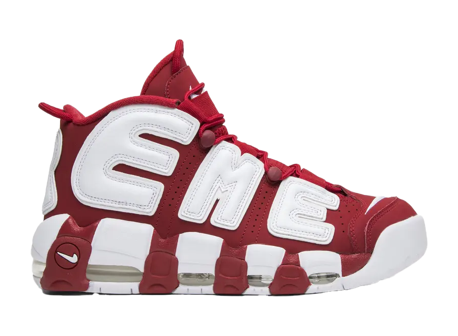 Nike Air More Uptempo Supreme Suptempo Red