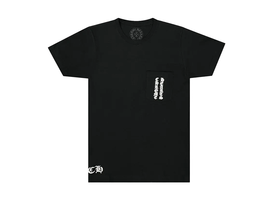 Chrome Hearts Triple Cross Pocket Tee Black