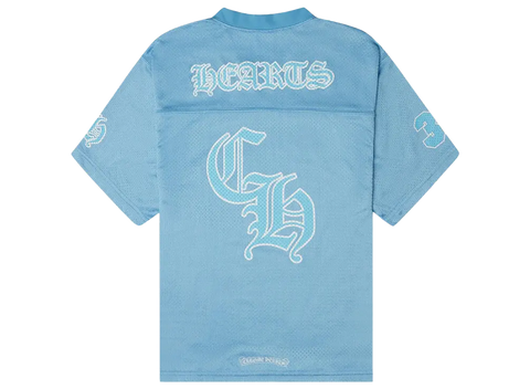 Chrome Hearts Mesh Stadium Jersey Light Blue (Pre-Owned)