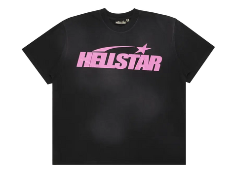 Hellstar Classic T-Shirt (Gel Print) Black/Pink (Pre-Owned)