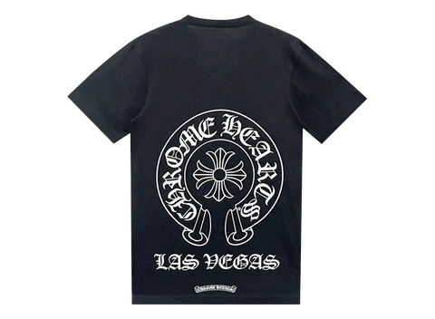 Chrome Hearts Las Vegas Horseshoe Pocket Tee Black (Pre-Owned)