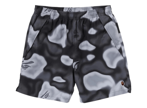 A Bathing Ape Liquid Camo Beach Shorts (Pre-Owned)