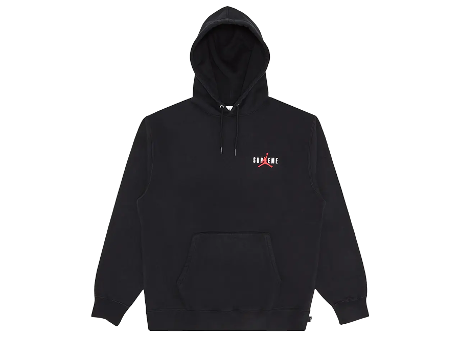 Supreme Jordan Hooded Pullover Black