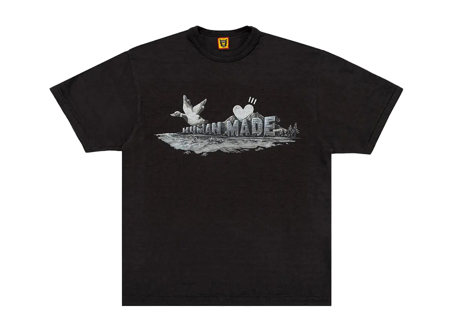 Human Made Duck Tee Black