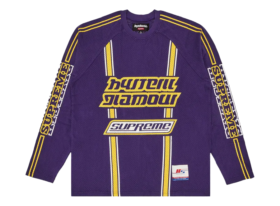 Supreme Hysteric Glamour Mesh L/S Top Purple (Pre-Owned)
