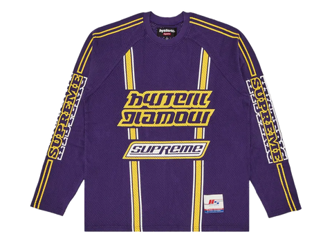 Supreme Hysteric Glamour Mesh L/S Top Purple (Pre-Owned)
