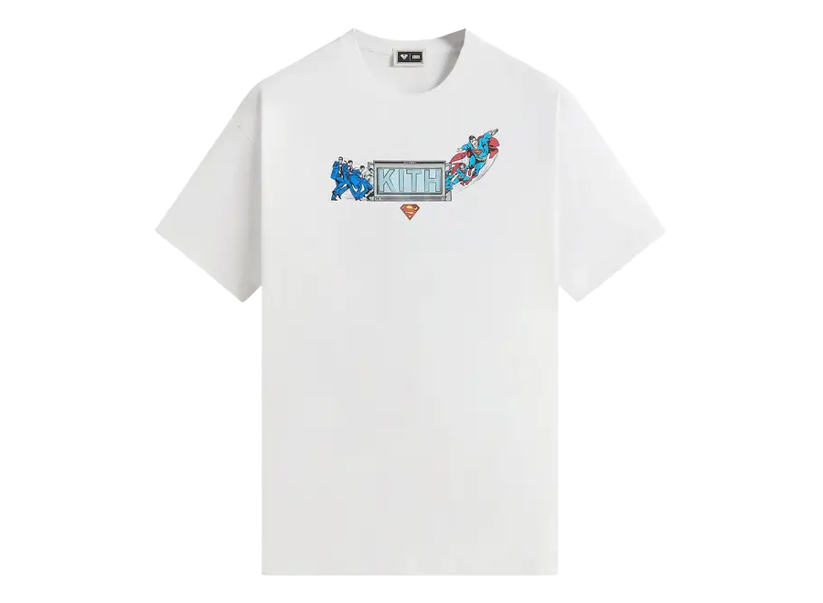 Kith x Superman Booth Vintage Tee White