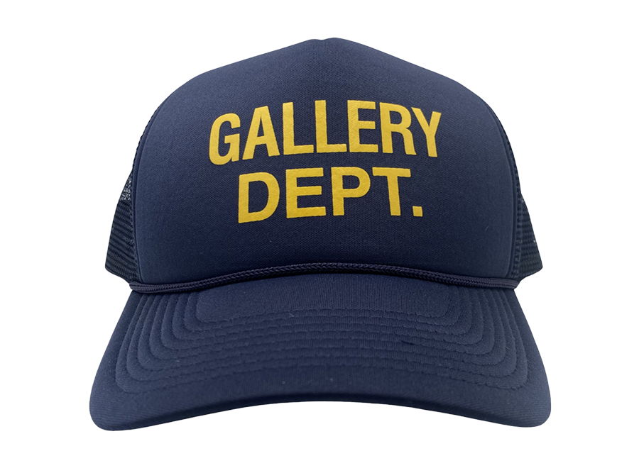 Gallery Dept. Logo Trucker Hat Navy (Lightly Worn)