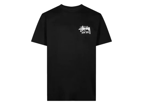 Stussy Stock New York Logo Print Tee Black (Pre-Owned)