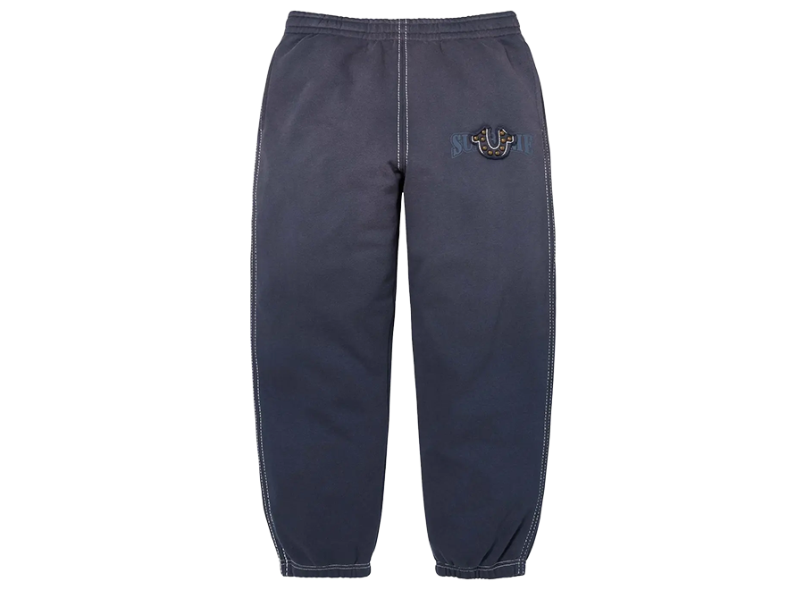Supreme True Religion Sweatpant (FW25) Navy (Pre-Owned)
