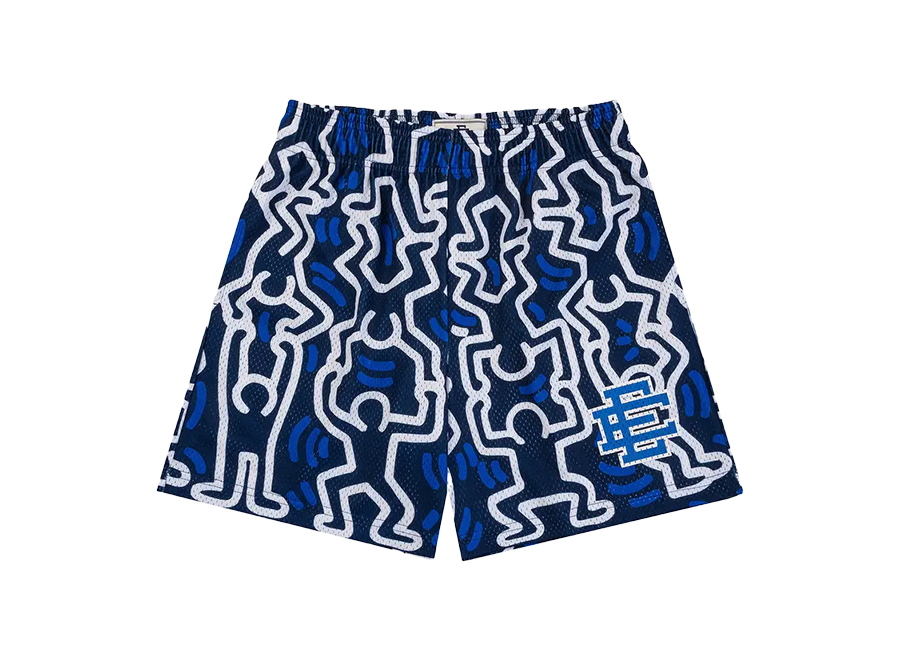 Eric Emanuel EE Keith Haring Short Blue