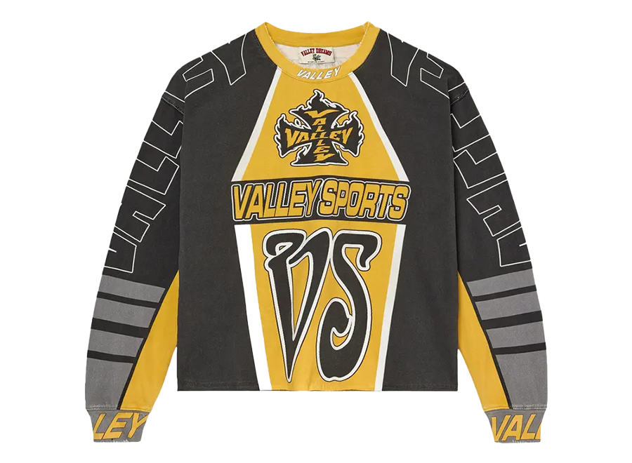 Vale Forever VS Racing L/S Tee Black/Yellow