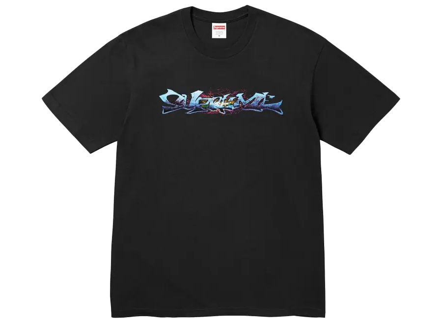 Supreme Tag Tee Black (Pre-Owned)