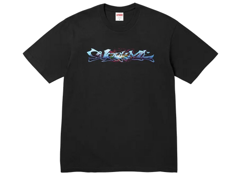 Supreme Tag Tee Black (Pre-Owned)