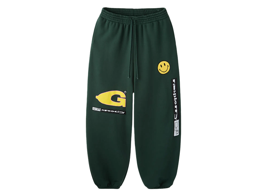 GV Gallery Greedy Unit Smile Sweatpants Green