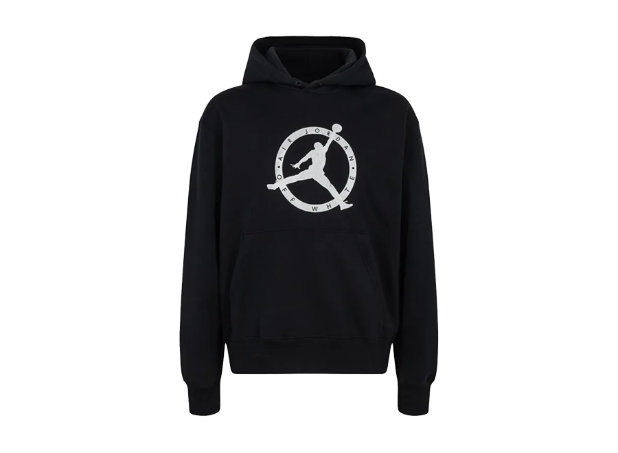 Jordan x Off White Hoodie Black (Pre-Owned)